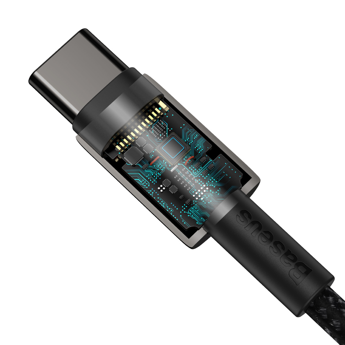 Baseus kabel Tungsten PD USB-C - USB-C 2,0 m 100W czarny / 6