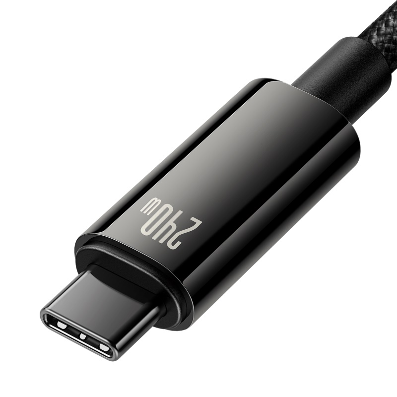 Baseus kabel Tungsten PD USB-C - USB-C 2,0m czarny 240W / 4