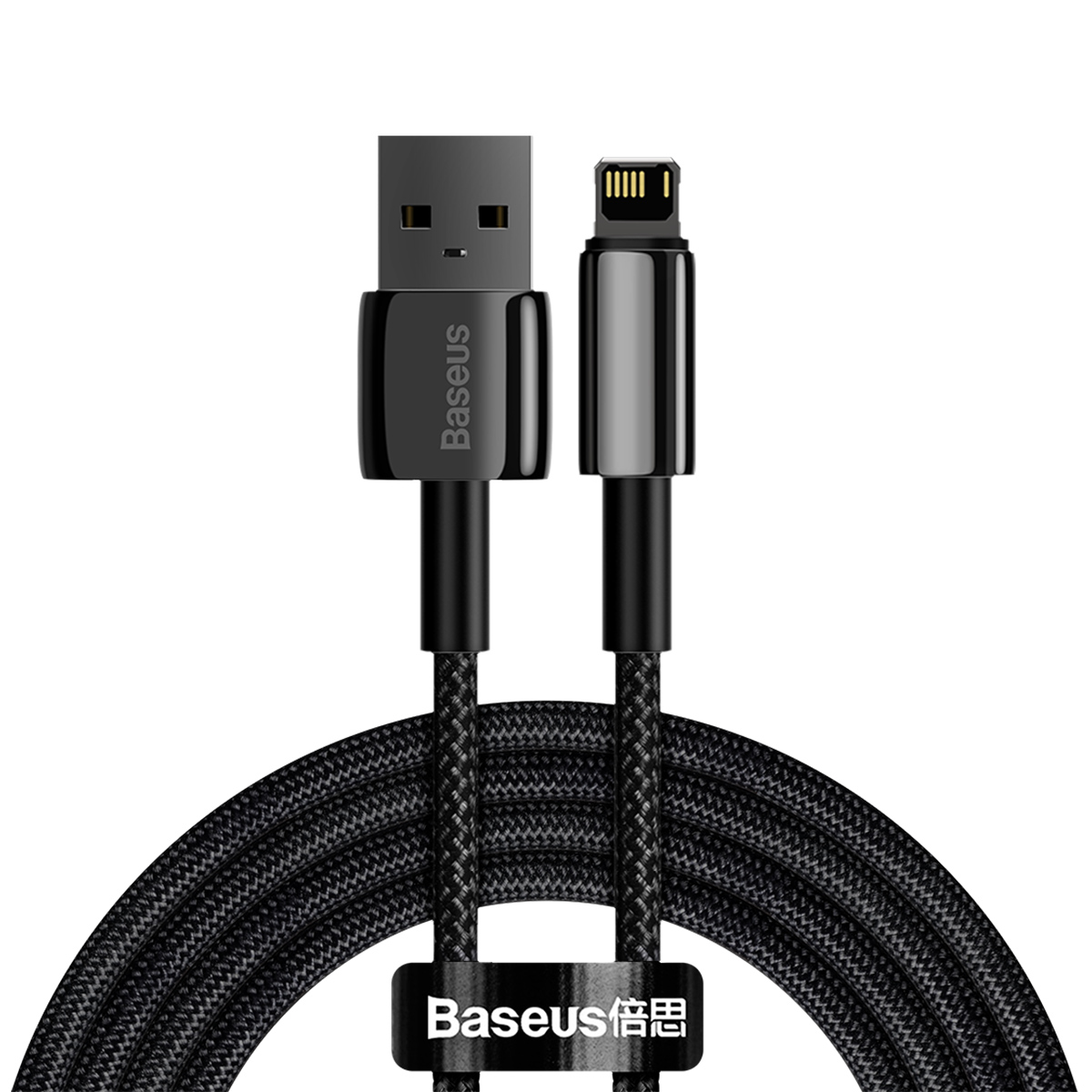 Baseus kabel Tungsten USB - Lightning 2,0m 2,4A czarny