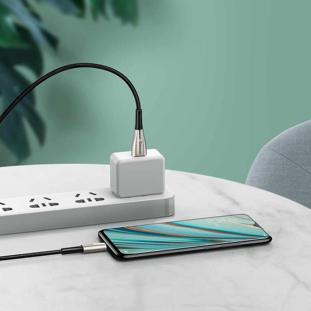 Baseus kabel Waterdrop (micro | 2 m) czarny 4A / 9