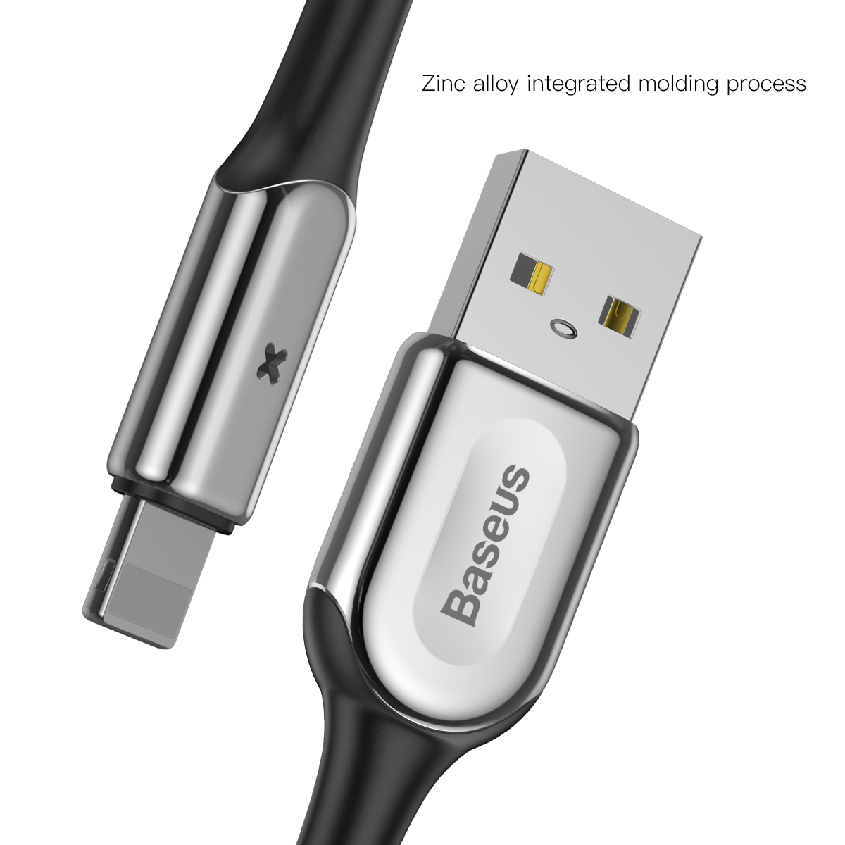 Baseus kabel X-type (8-pin | 0,5 m) fioletowy 2,4A / 6