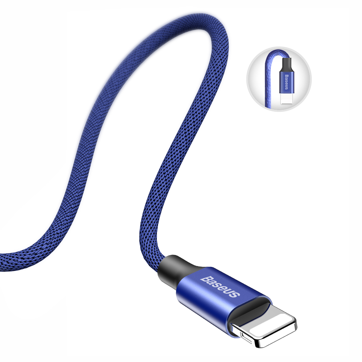 Baseus kabel Yiven (8-pin | 1,2 m) niebieski 2A / 5