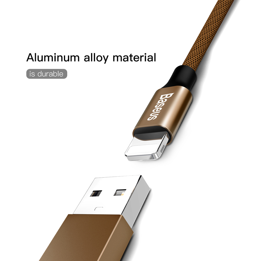 Baseus kabel Yiven (8-pin | 1,8 m) br�zowy 2A / 4