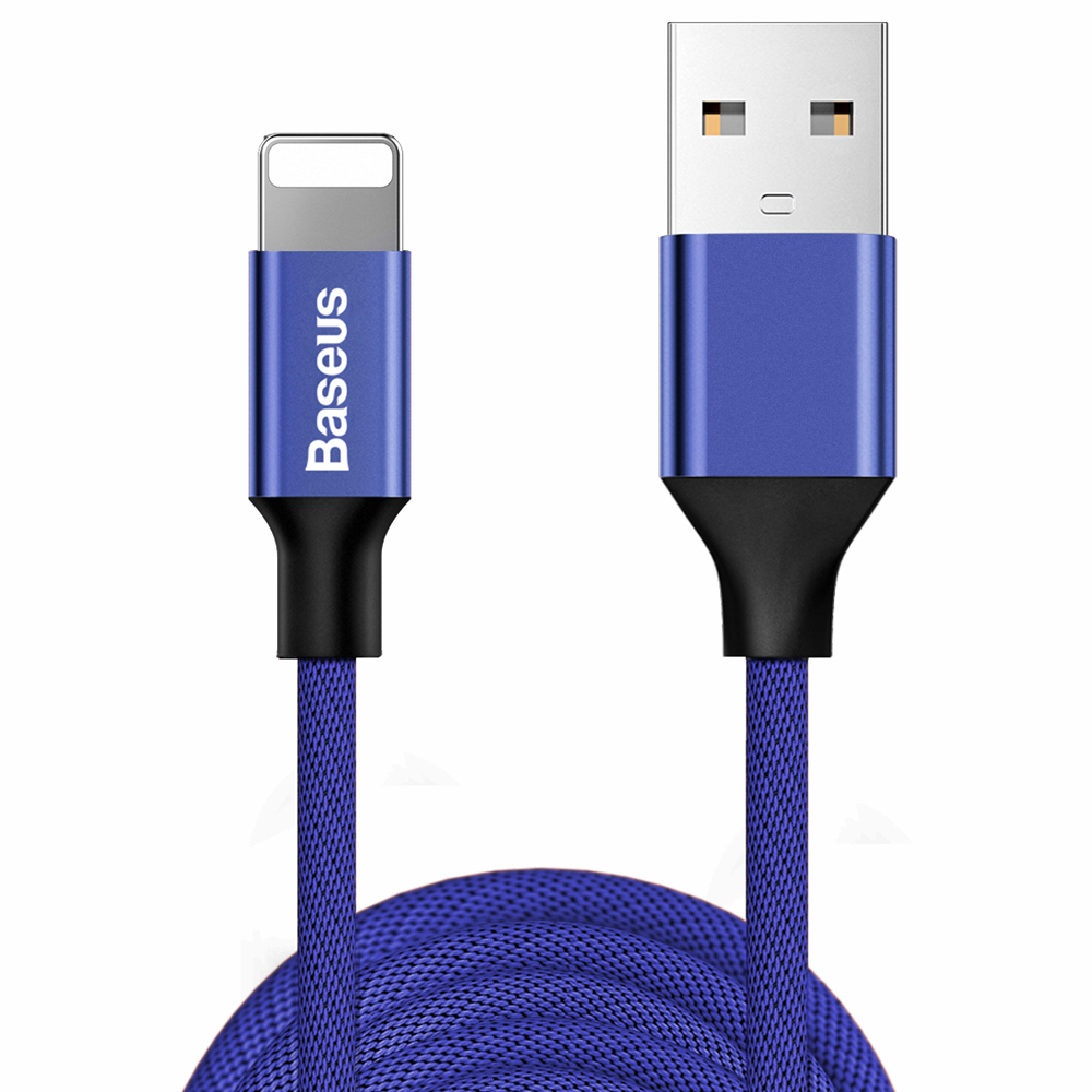 Baseus kabel Yiven (8-pin | 3 m) niebieski 1,5A