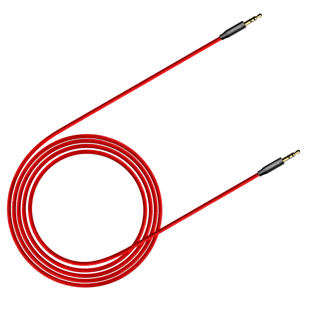 Baseus kabel Yiven audio M30 1,5 m czerwono-czarny / 5
