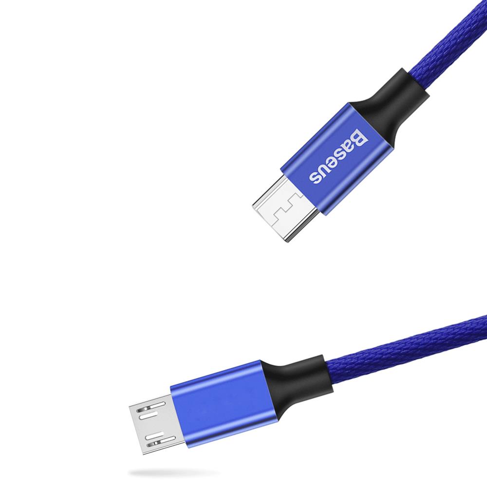 Baseus kabel Yiven (micro-USB | 1 m) niebieski 2A / 2