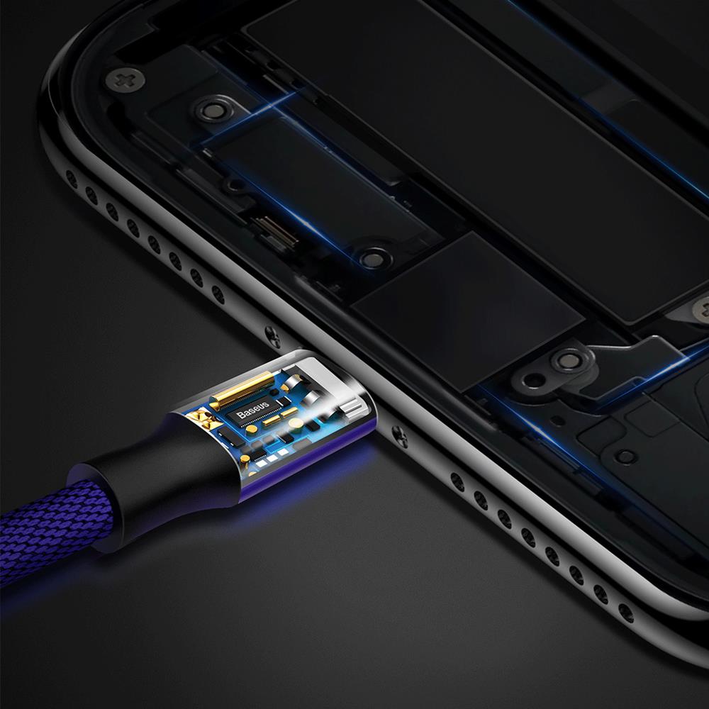 Baseus kabel Yiven (micro-USB | 1 m) niebieski 2A / 8