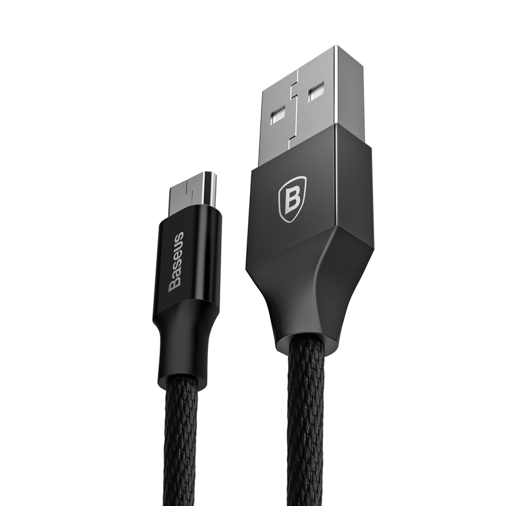 Baseus kabel Yiven (micro-USB | 1,5 m) czarny 2A / 2