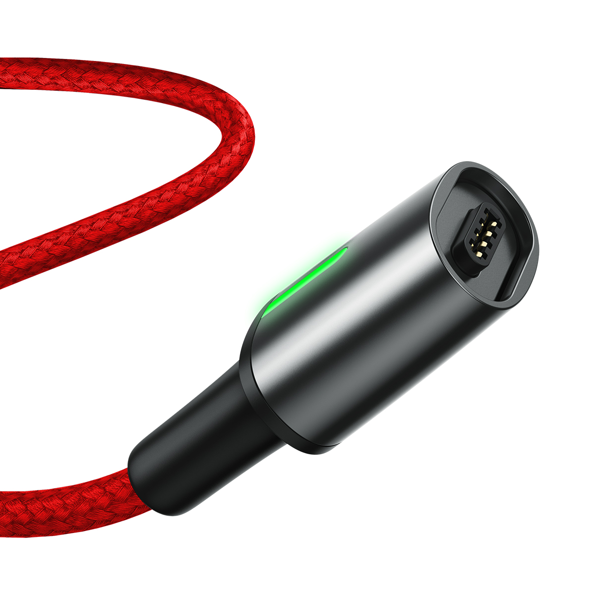 Baseus kabel Zinc Magnetic (8-pin | 1 m) czerwony 2,4A / 4