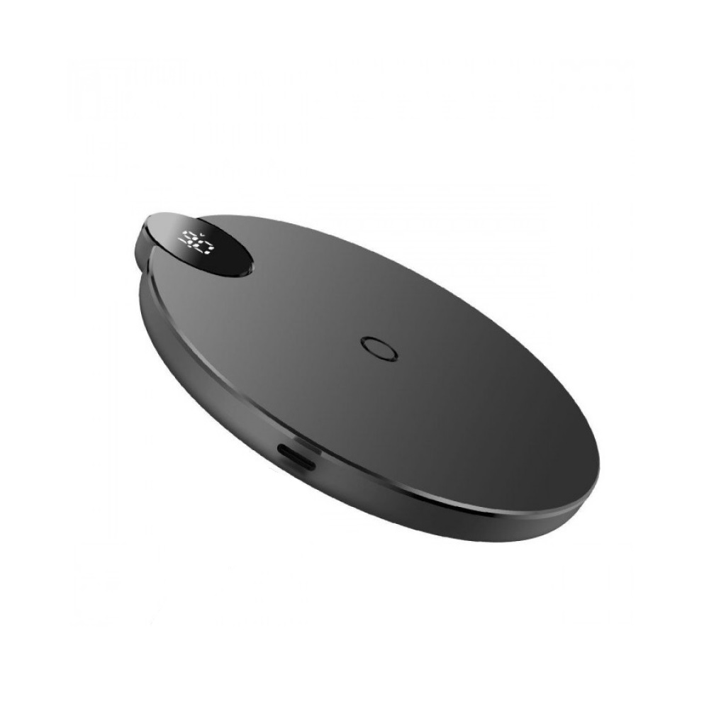 Baseus �adowarka indukcyjna Digital LED czarna / 2