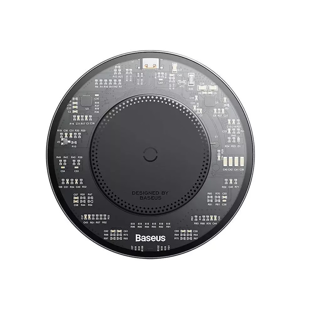 Baseus �adowarka indukcyjna Simple 2 15W czarna