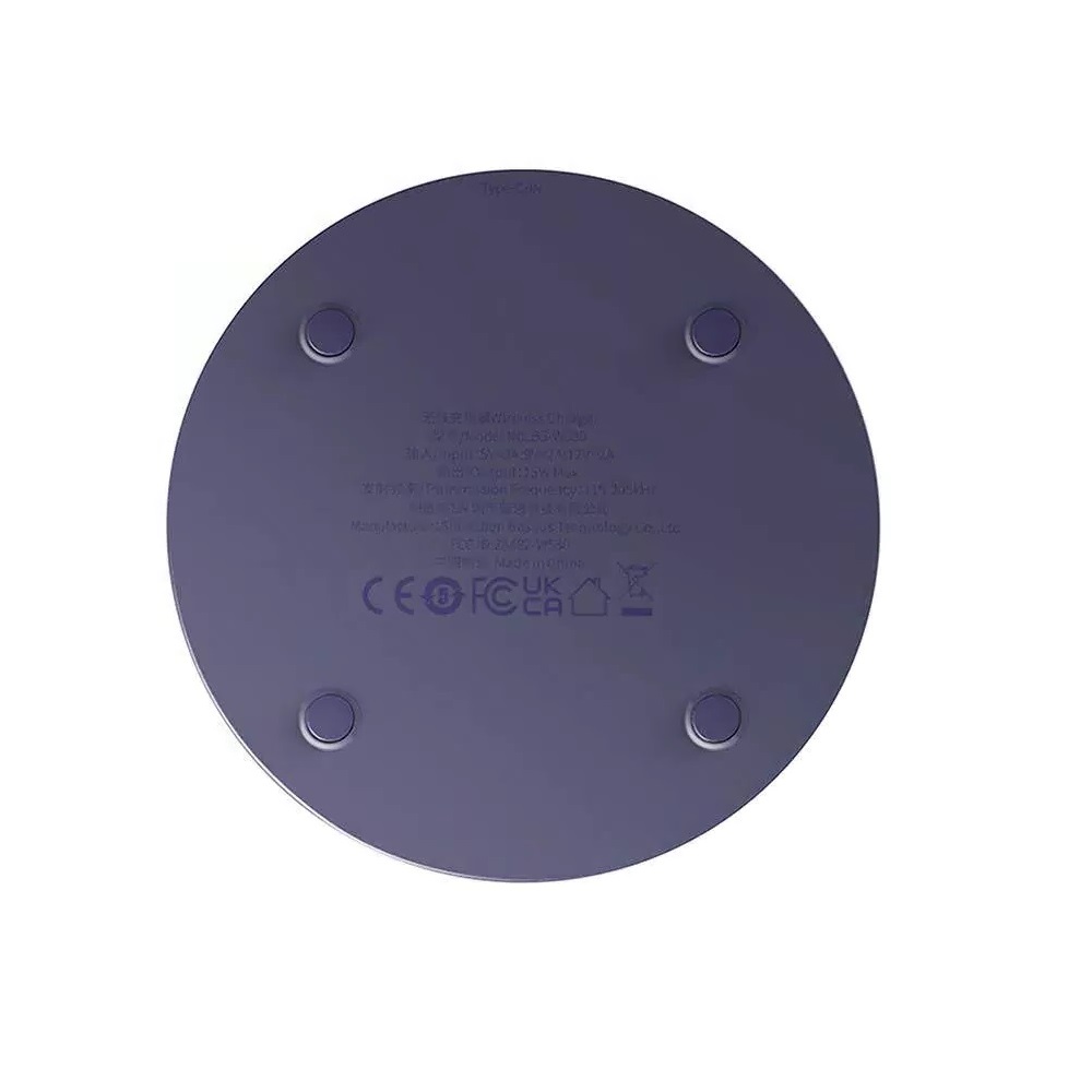 Baseus �adowarka indukcyjna Simple 2 15W fioletowa / 5