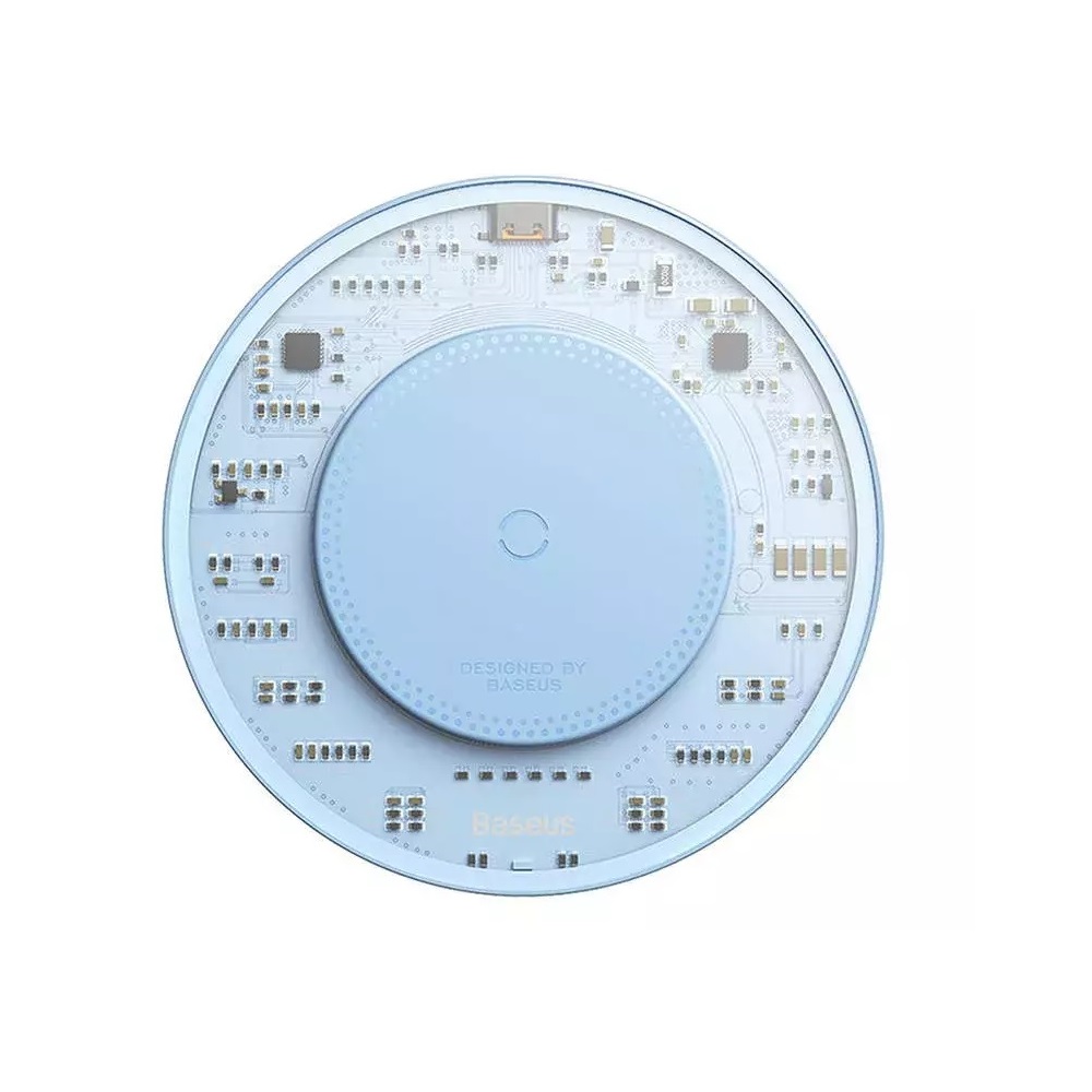 Baseus �adowarka indukcyjna Simple 2 15W niebieska