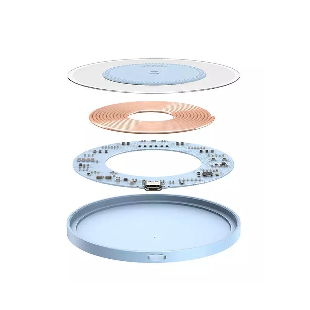 Baseus �adowarka indukcyjna Simple 2 15W niebieska / 6