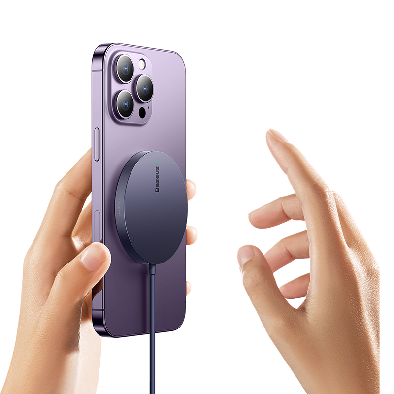 Baseus �adowarka indukcyjna Simple Mini 3 15W fiolet / 3