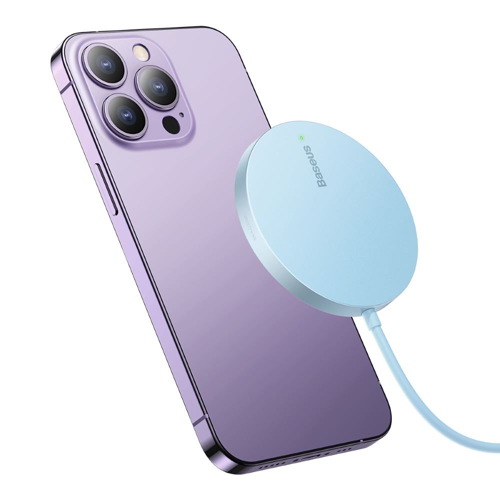 Baseus �adowarka indukcyjna Simple Mini 3 15W niebieski / 2