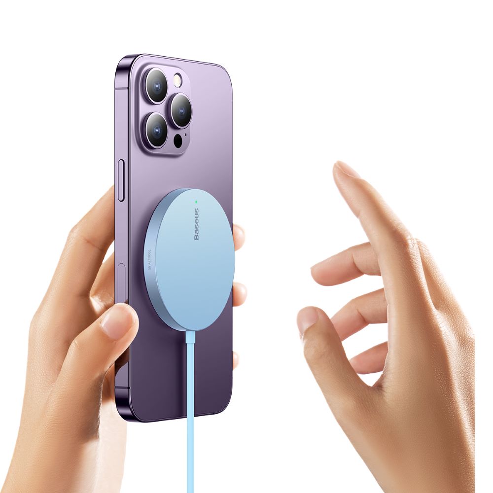 Baseus �adowarka indukcyjna Simple Mini 3 15W niebieski / 3