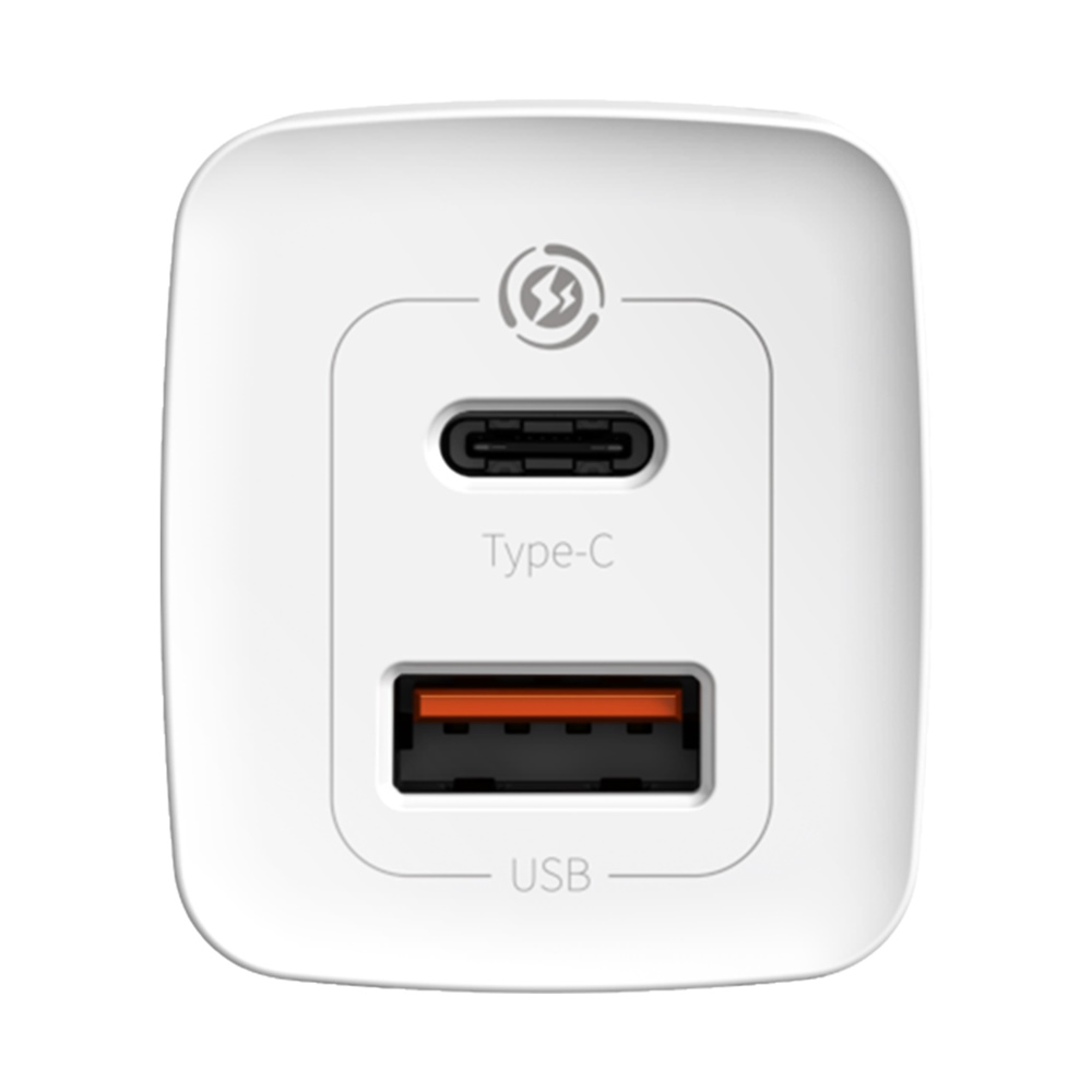 Baseus �adowarka sieciowa GaN2 Lite PD 65W 1x USB-C 1x USB bia�a / 4