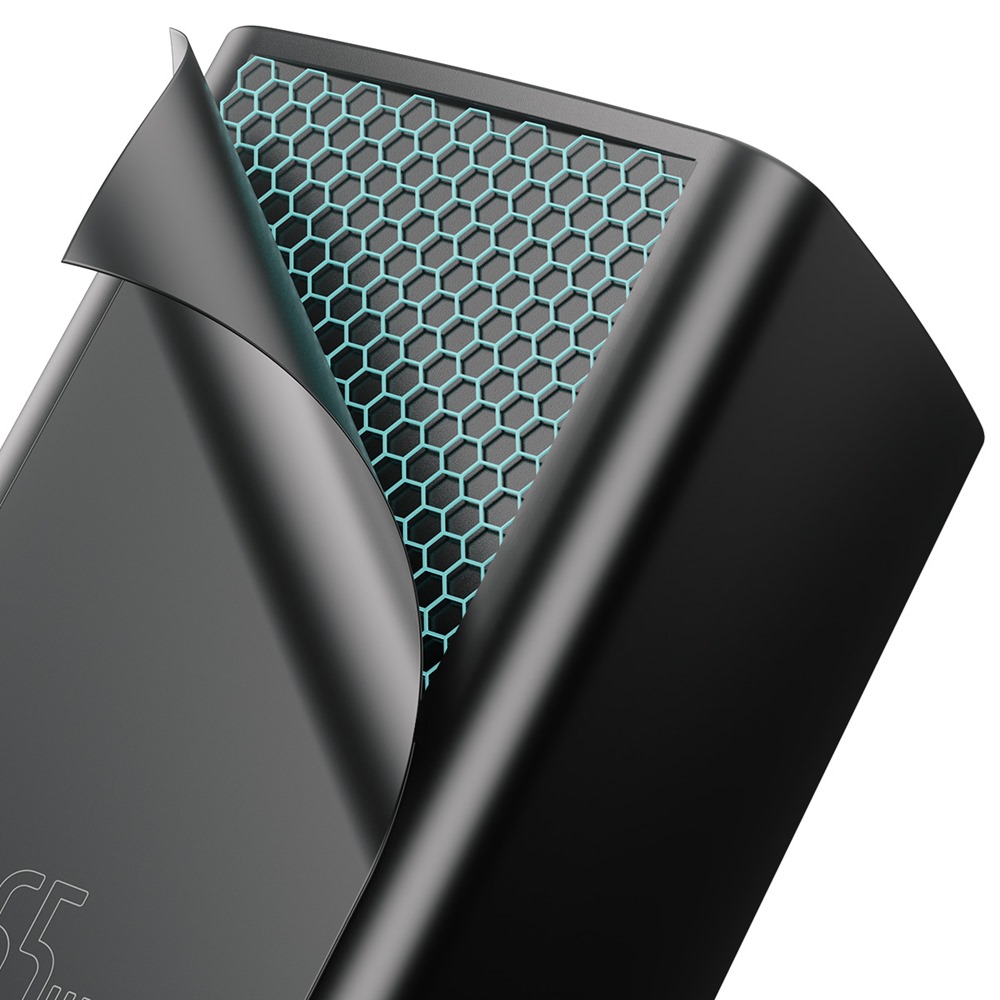 Baseus �adowarka sieciowa GaN2 Lite PD 65W 1x USB-C 1x USB czarna / 5