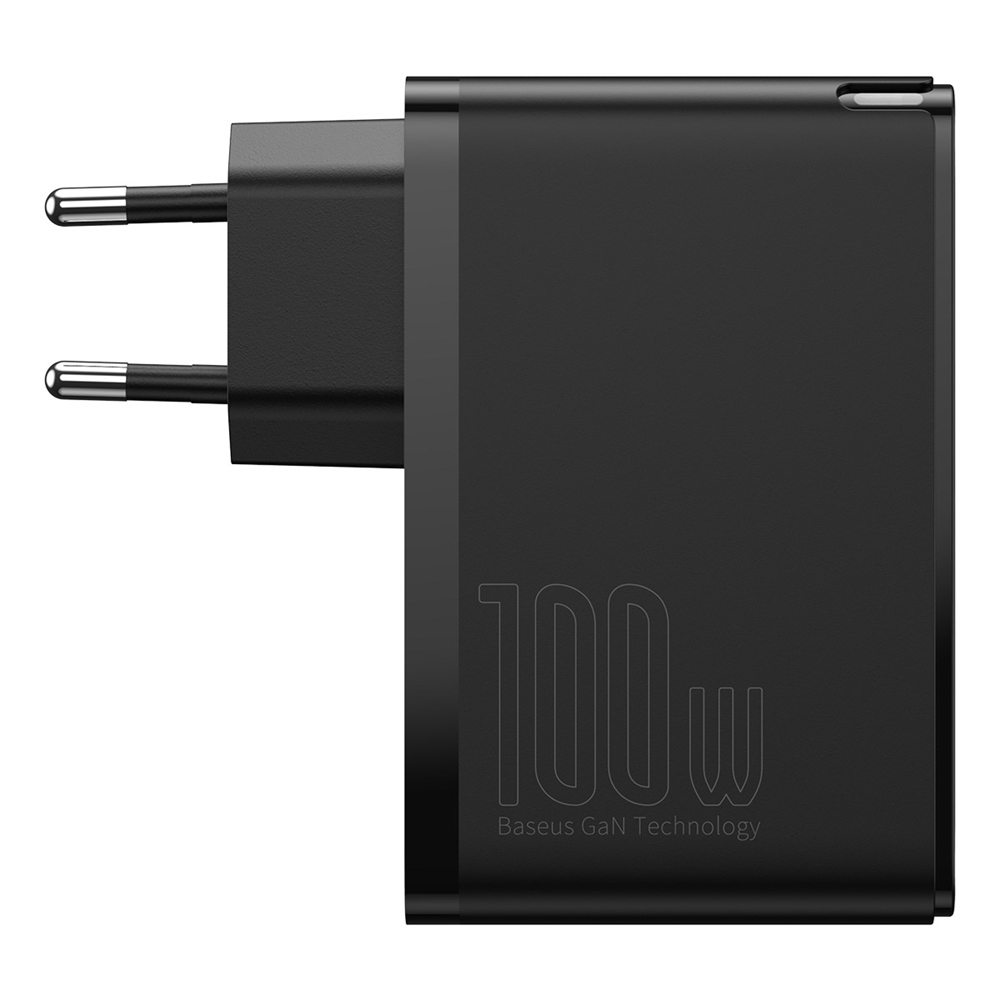 Baseus �adowarka sieciowa GaN2 Pro PD 100W 2x USB-C 2x USB czarna / 2