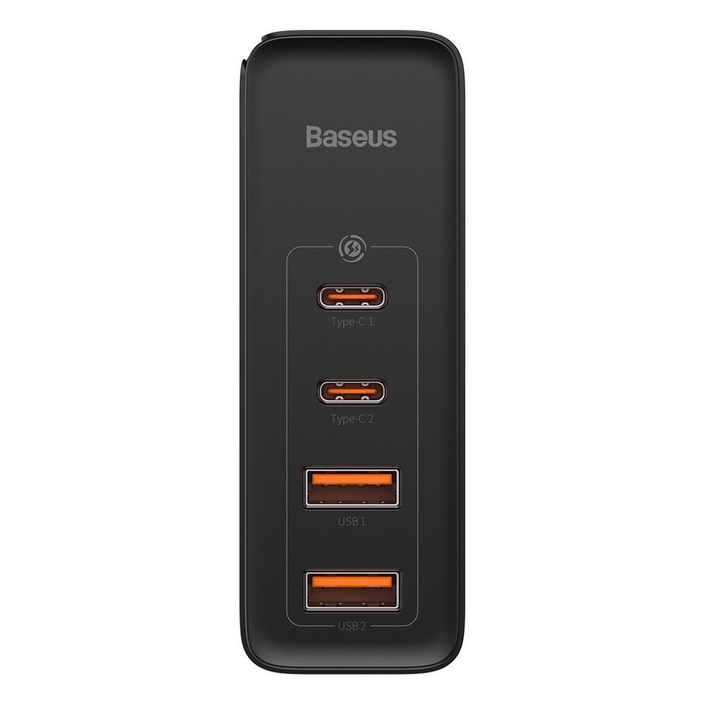 Baseus �adowarka sieciowa GaN2 Pro PD 100W 2x USB-C 2x USB czarna / 3