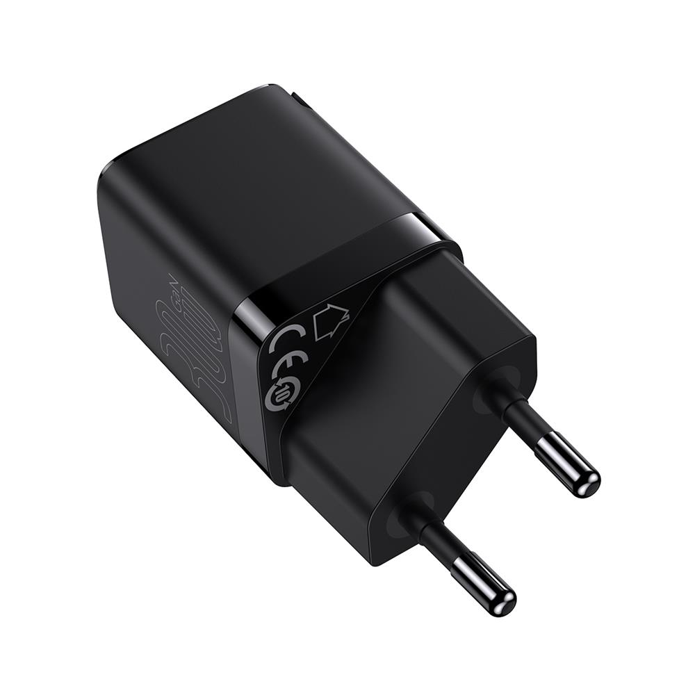 Baseus �adowarka sieciowa GaN3 PD 30W 1x USB-C czarna / 6