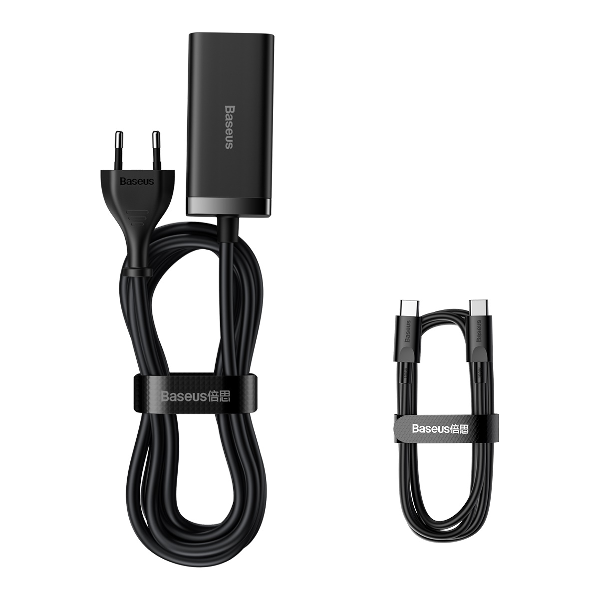 Baseus �adowarka sieciowa GaN3 Pro 100W 2x USB-C 2x USB czarna / 7