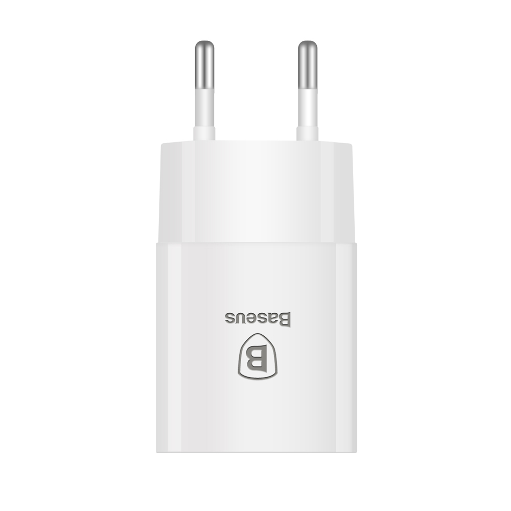 Baseus �adowarka sieciowa Letour 1 x USB bia�a  2.1A / 2