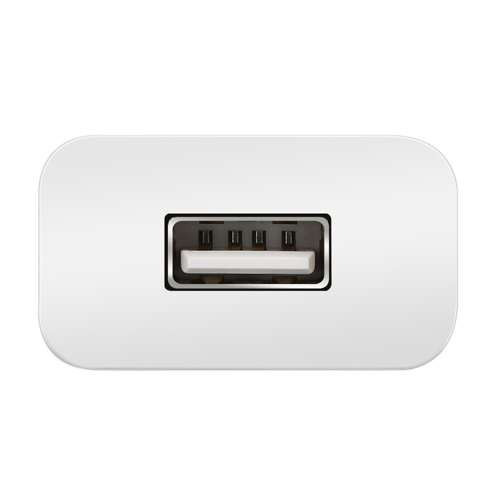 Baseus �adowarka sieciowa Letour 1 x USB bia�a  2.1A / 5