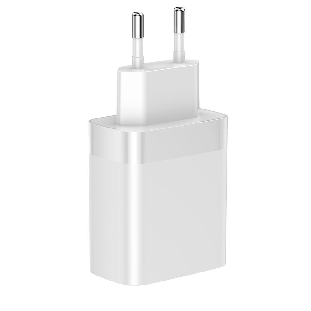 Baseus �adowarka sieciowa Mirror Lake 2USB QC 3.0 z wy�wietlaczem bia�a 18W / 2