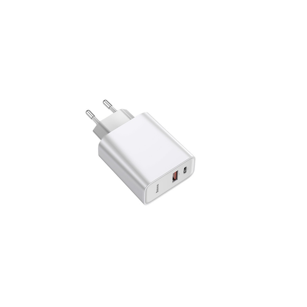 Baseus �adowarka sieciowa PPS QC USB + PD 30W bia�a / 3