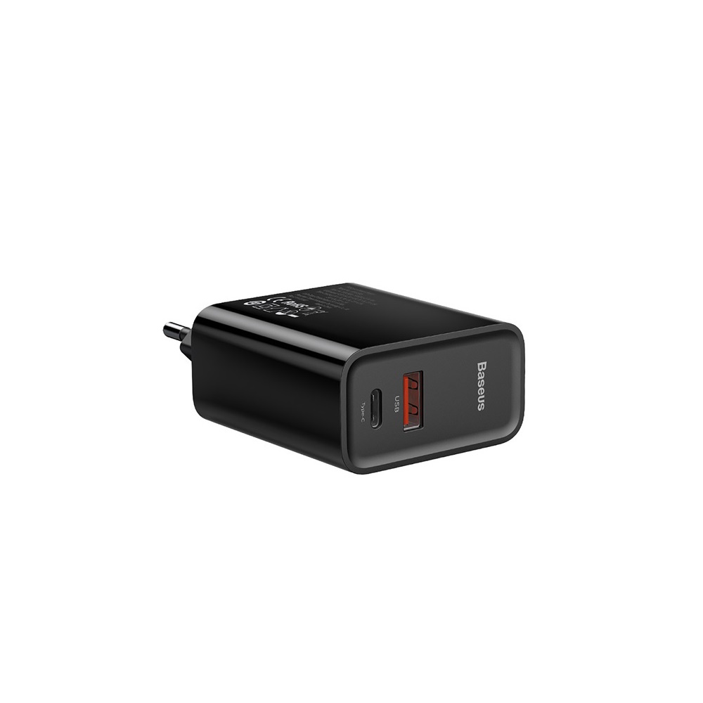 Baseus �adowarka sieciowa PPS QC USB + PD 30W czarna / 4