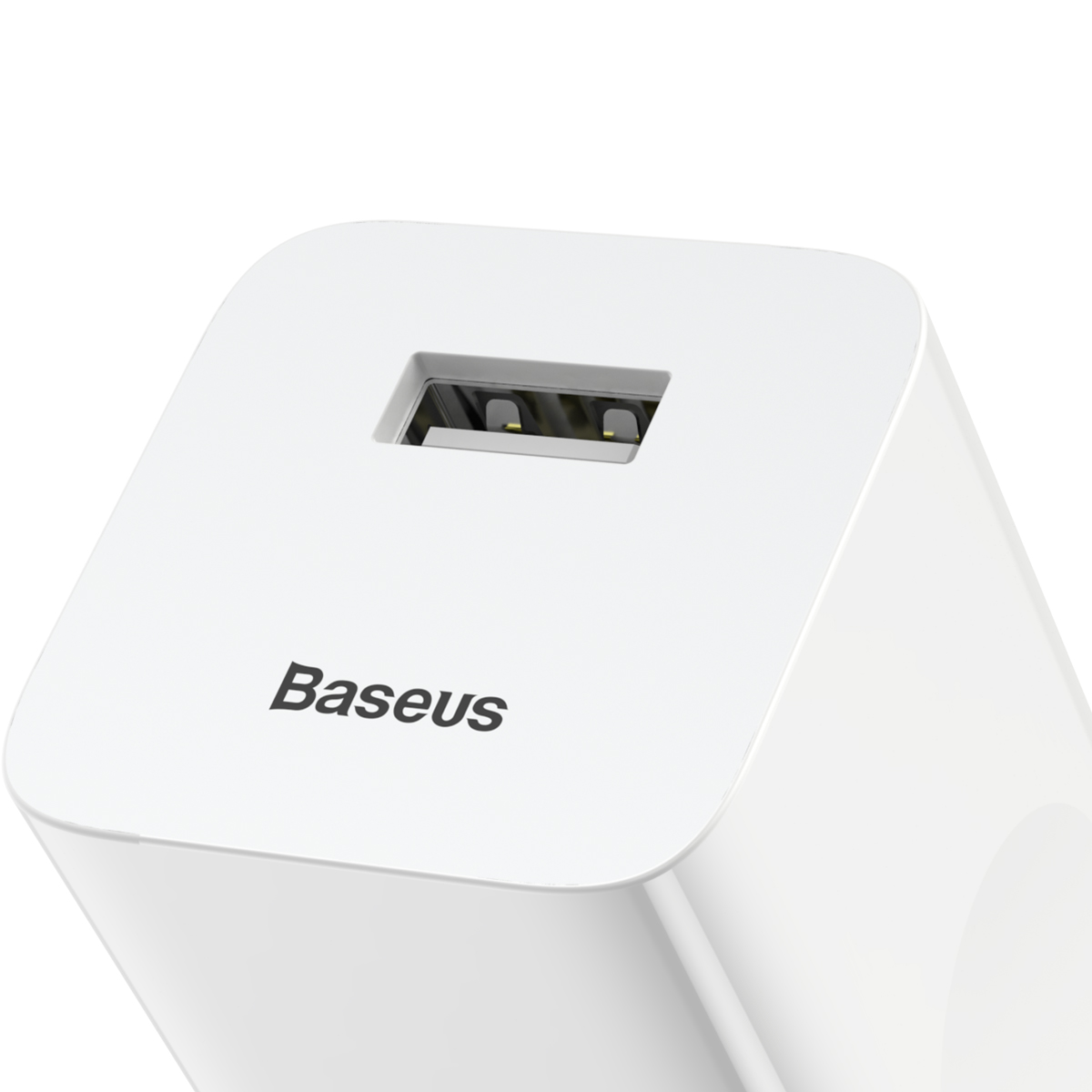 Baseus adowarka sieciowa QC 3.0 USB biaa / 2