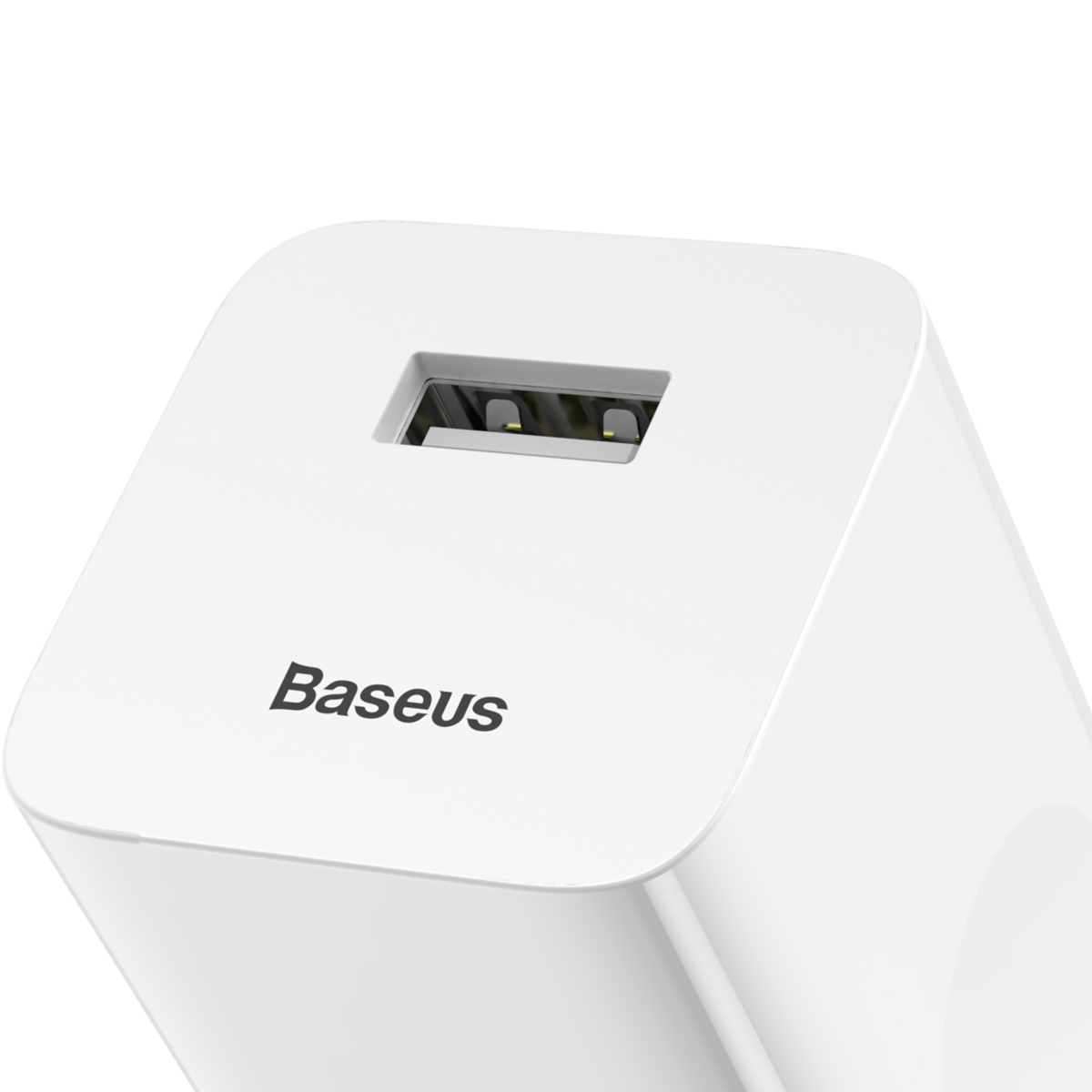 Baseus �adowarka sieciowa QC 3.0 USB bia�a / 2