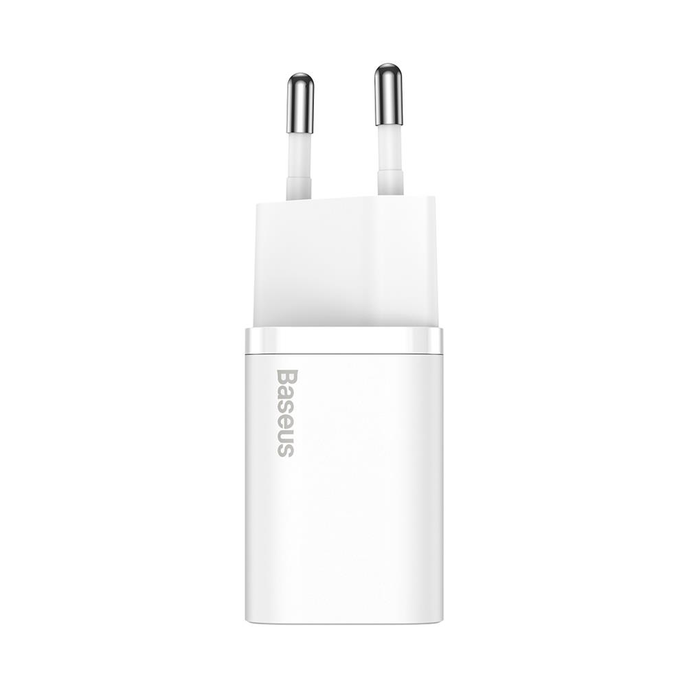 Baseus �adowarka sieciowa Super Si PD 25W 1x USB-C bia�a / 4