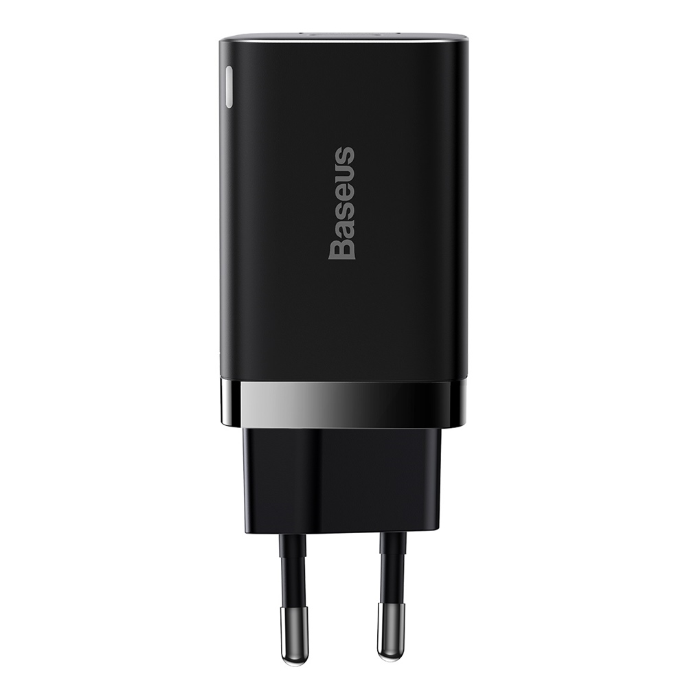Baseus �adowarka sieciowa Super Si PD 30W 1x USB-C 1x USB czarna