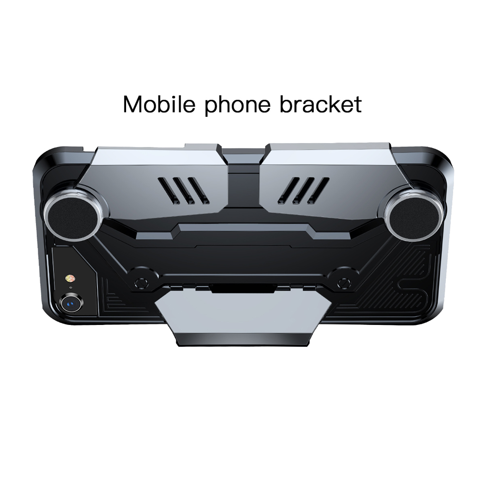 Baseus nakadka Gamer Gamepad czarno-srebrna Apple iPhone 8 / 2