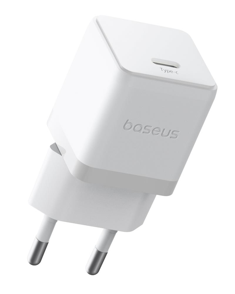 Baseus palm �adowarka sieciowa 20W usb-c Bia�y / 3