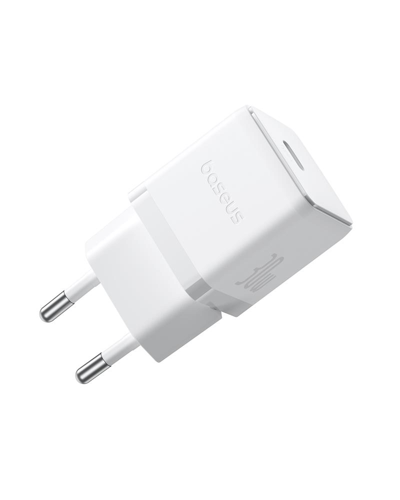 Baseus Palm Szybka �adowarka Sieciowa 30W 1�USB-C EU Bia�y / 2