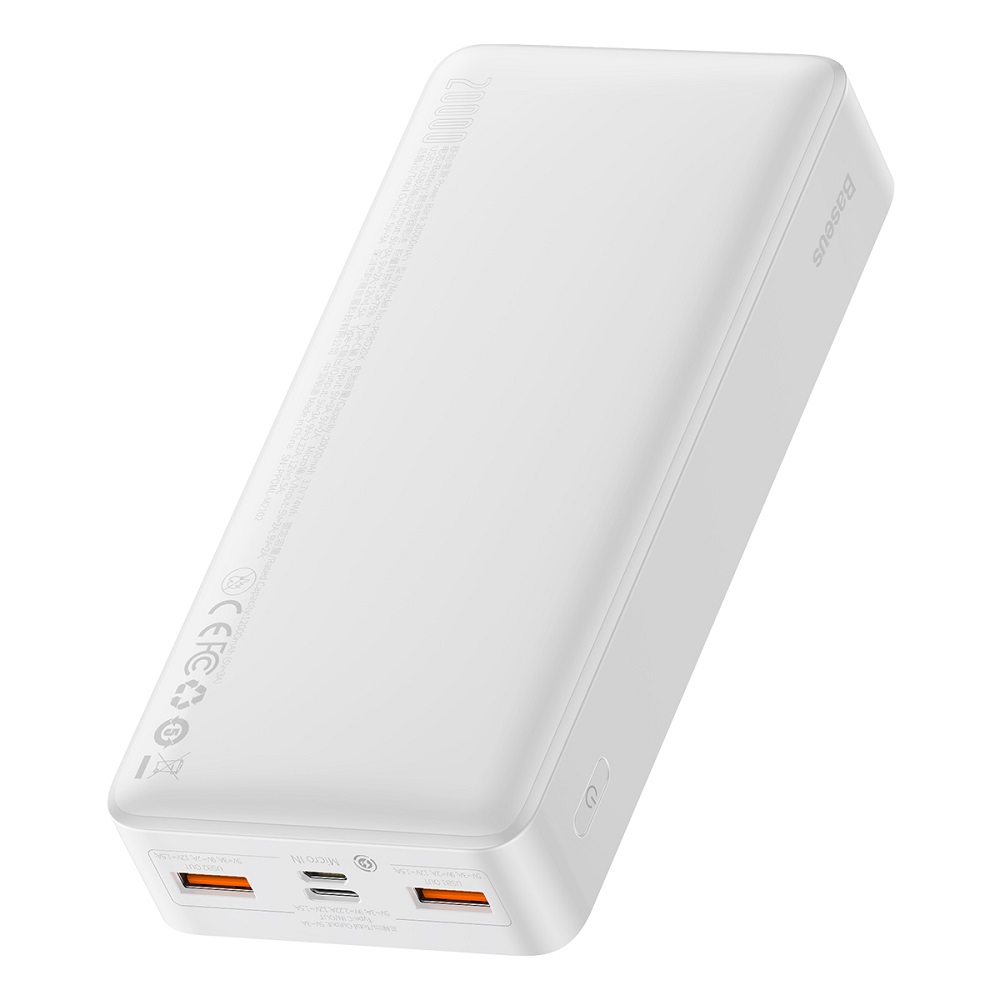 Baseus power bank Bipow 20W 20000mAh bia�y / 3