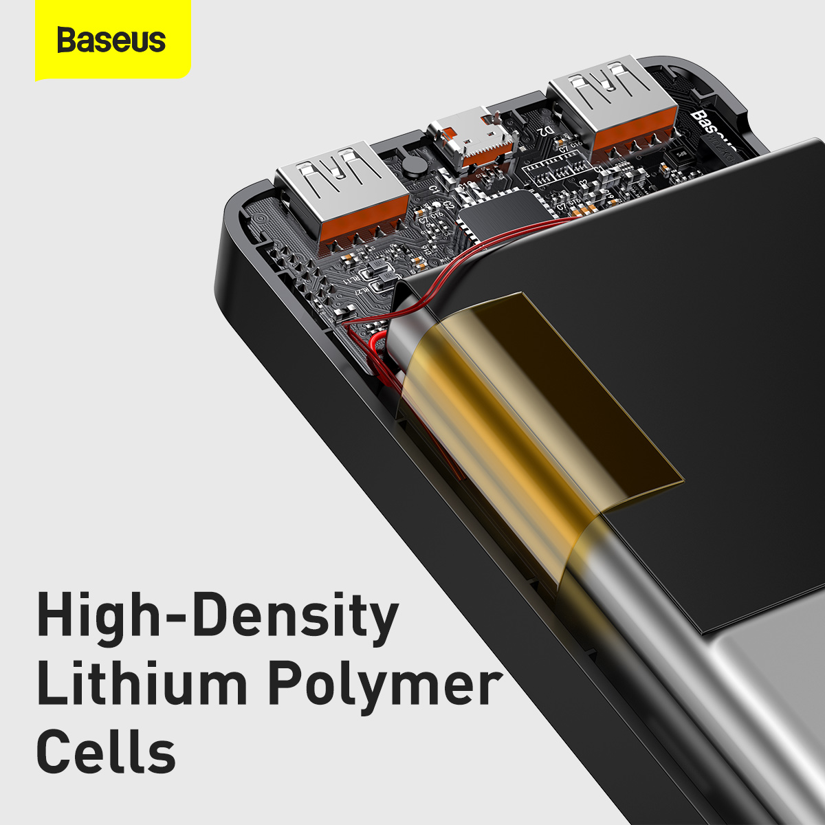 Baseus power bank Bipow 20W 30000mAh czarny / 12