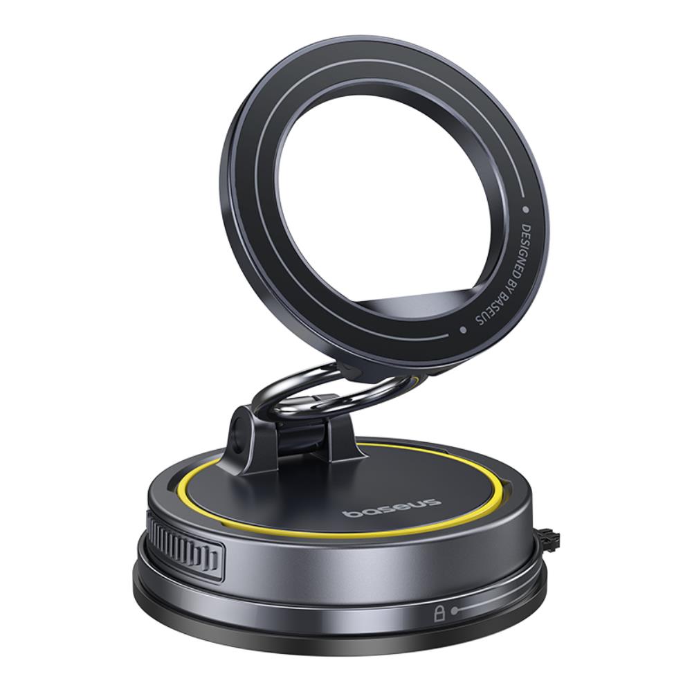 Baseus PrimeTrip VC2 Flex Magnetyczny Uchwyt Samochodowy z Przyssawk� Czarny / 2