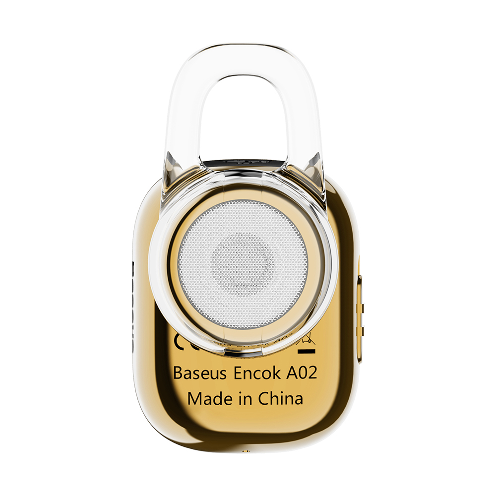 Baseus s�uchawka bluetooth Encok Mini A02 z�ota / 3