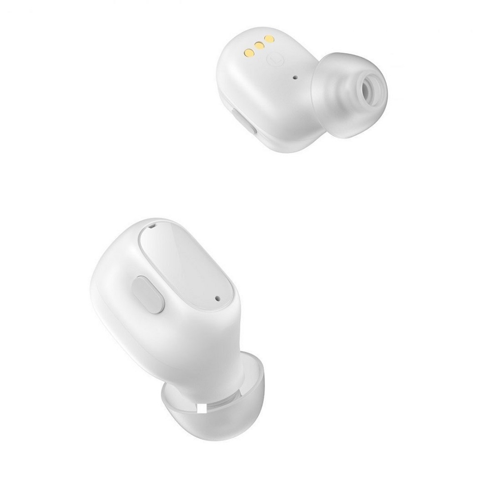 Baseus s�uchawki Bluetooth Encok TWS WM01 Plus bia�e / 2