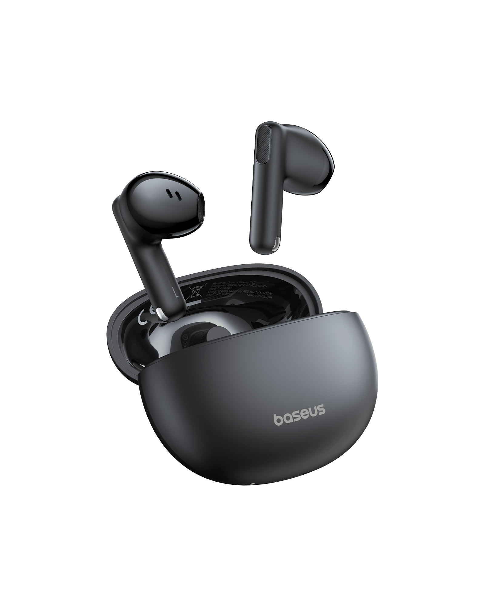 Baseus s�uchawki Bluetooth TWS Bowie E12 czarne / 3