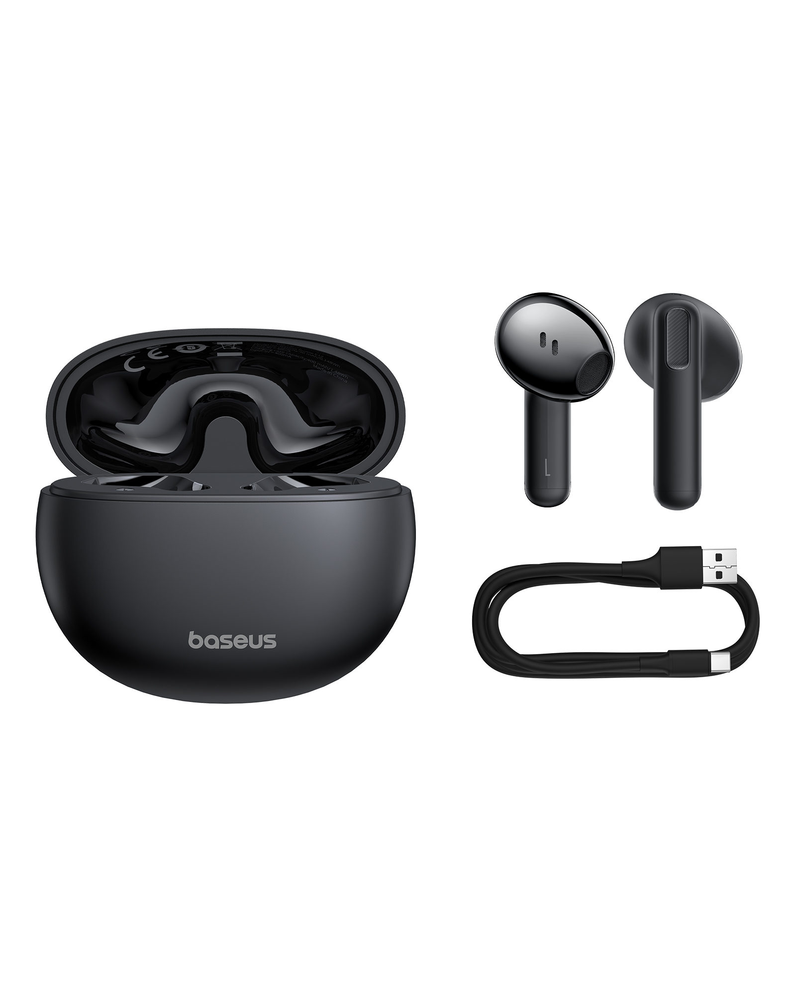 Baseus s�uchawki Bluetooth TWS Bowie E12 czarne / 6