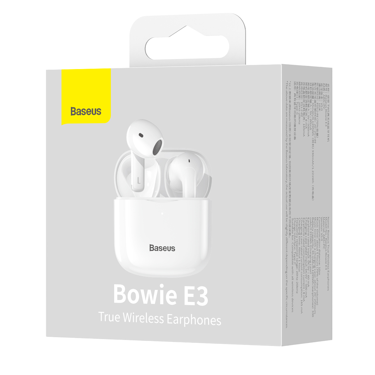 Baseus s�uchawki Bluetooth TWS Bowie E3 white / 8