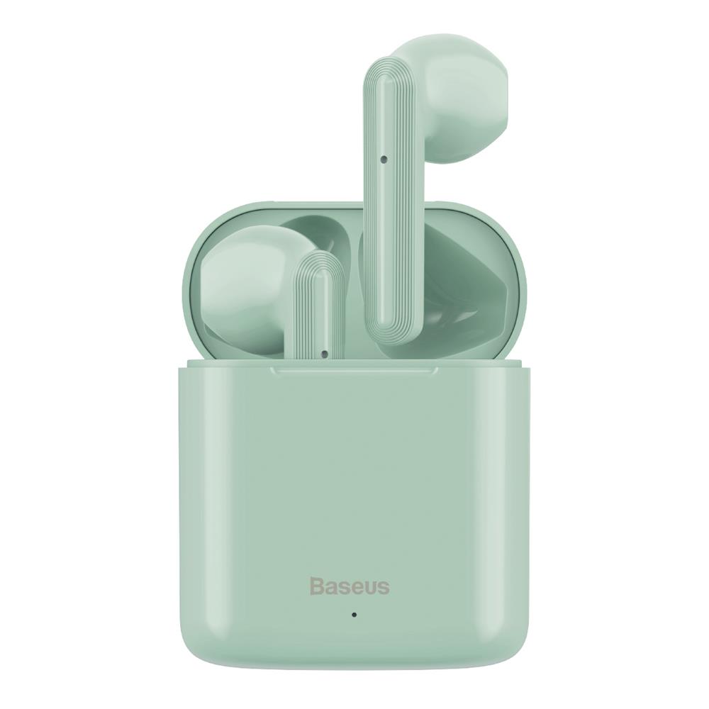 Baseus s�uchawki bluetooth TWS W09 zielone