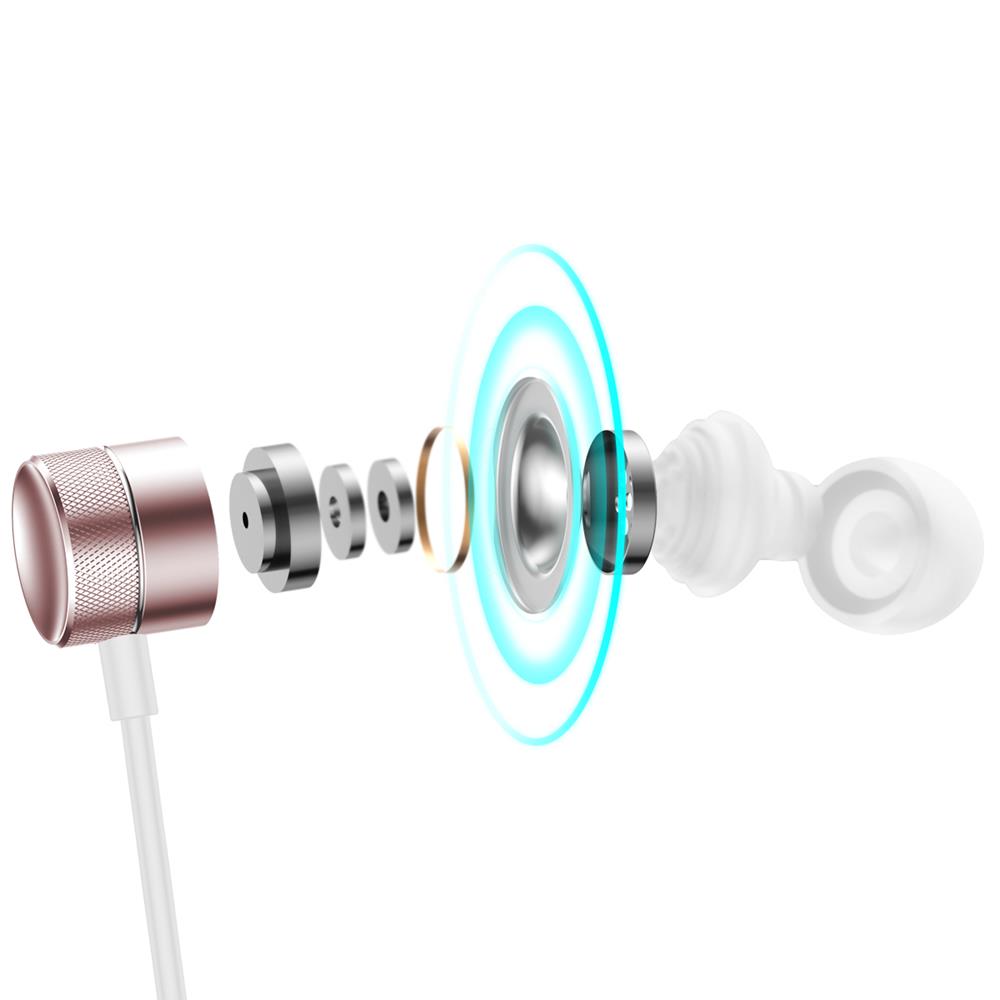 Baseus s�uchawki przewodowe Encok H04 r�owe / 6