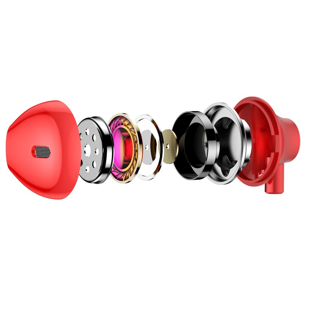 Baseus s�uchawki przewodowe Encok H06 czerwone / 5